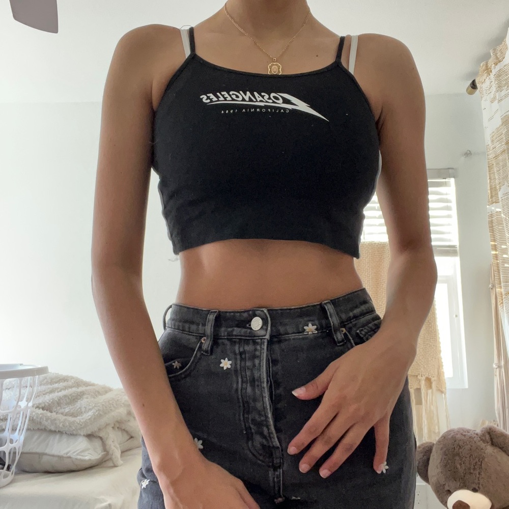Los Angeles crop top